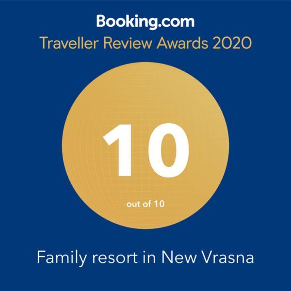Family Resort In Vrasná 외부 사진